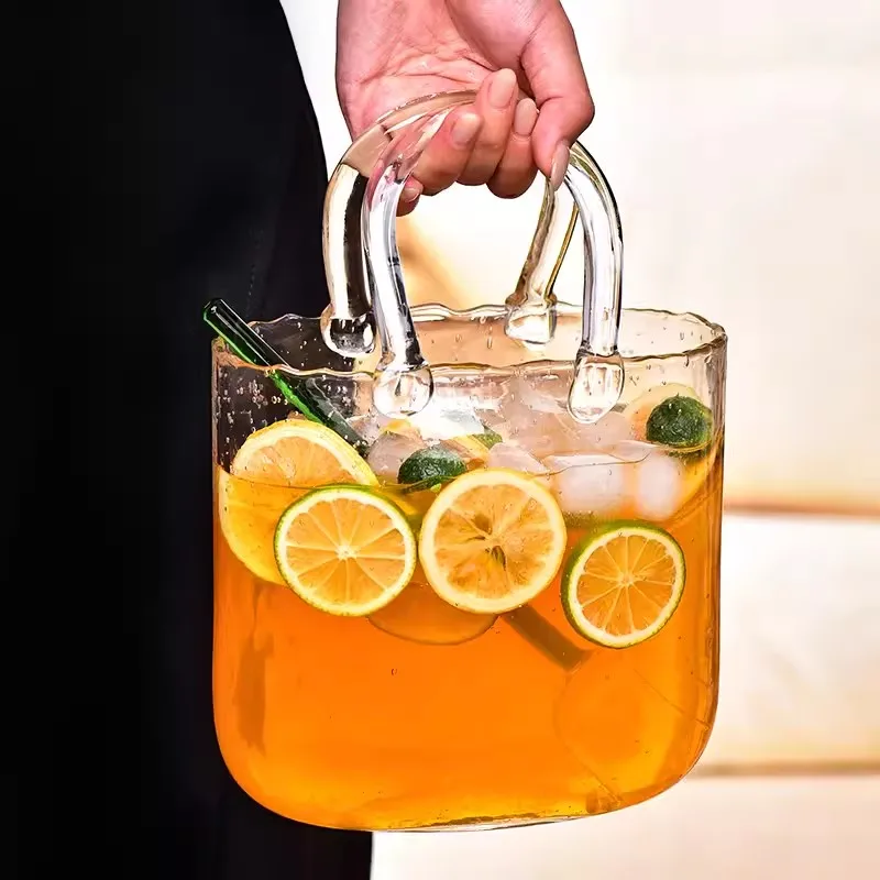 2300ml Handheld Glass Wrapped Slightly Drunk Fruit Wine Cup Cocktail Cup Bar Set 2300ml Handheld Glass Wrapped Slightly Drunk Fruit Wine Cup Cocktail Cup Bar Set