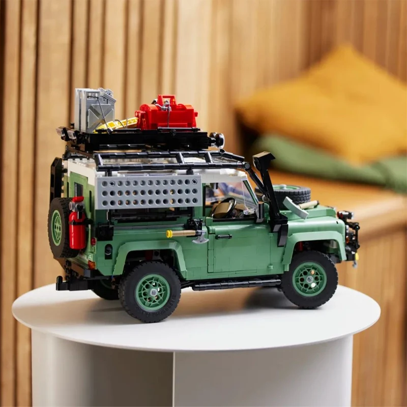 2336pcs Moc High-tech Land Rovered Defender 90 Bricks Compatible 10317 Super Off-road Racing Car Building Blocks For