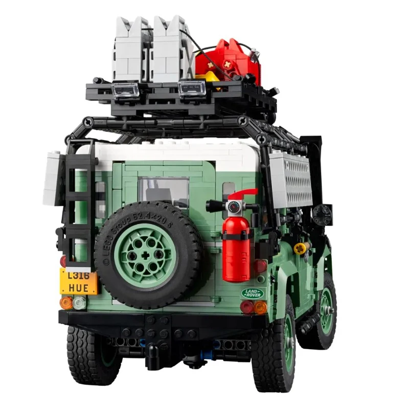 2336pcs Moc High-tech Land Rovered Defender 90 Bricks Compatible 10317 Super Off-road Racing Car Building Blocks For