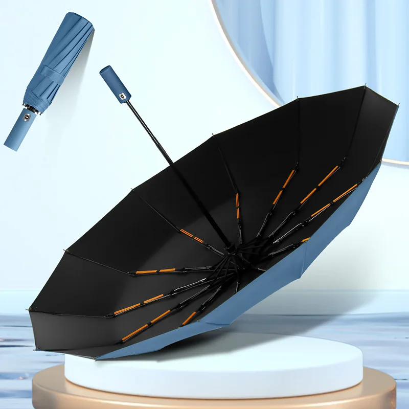 24 Bone Solid Color Automatic Umbrella Light Collapsible Large Format Outdoor Sunshade UV Protection Automatic Umbrella 24 Bone Solid Color Automatic Umbrella Light Collapsible Large Format Outdoor Sunshade UV Protection Automatic Umbrella