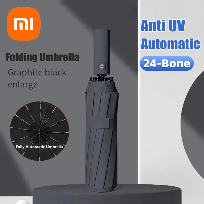 24 Bone Solid Color Automatic Umbrella Light Collapsible Large Format Outdoor Sunshade UV Protection Automatic Umbrella 24 Bone Solid Color Automatic Umbrella Light Collapsible Large Format Outdoor Sunshade UV Protection Automatic Umbrella