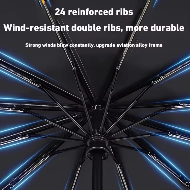24 Bone Solid Color Automatic Umbrella Light Collapsible Large Format Outdoor Sunshade UV Protection Automatic Umbrella 24 Bone Solid Color Automatic Umbrella Light Collapsible Large Format Outdoor Sunshade UV Protection Automatic Umbrella
