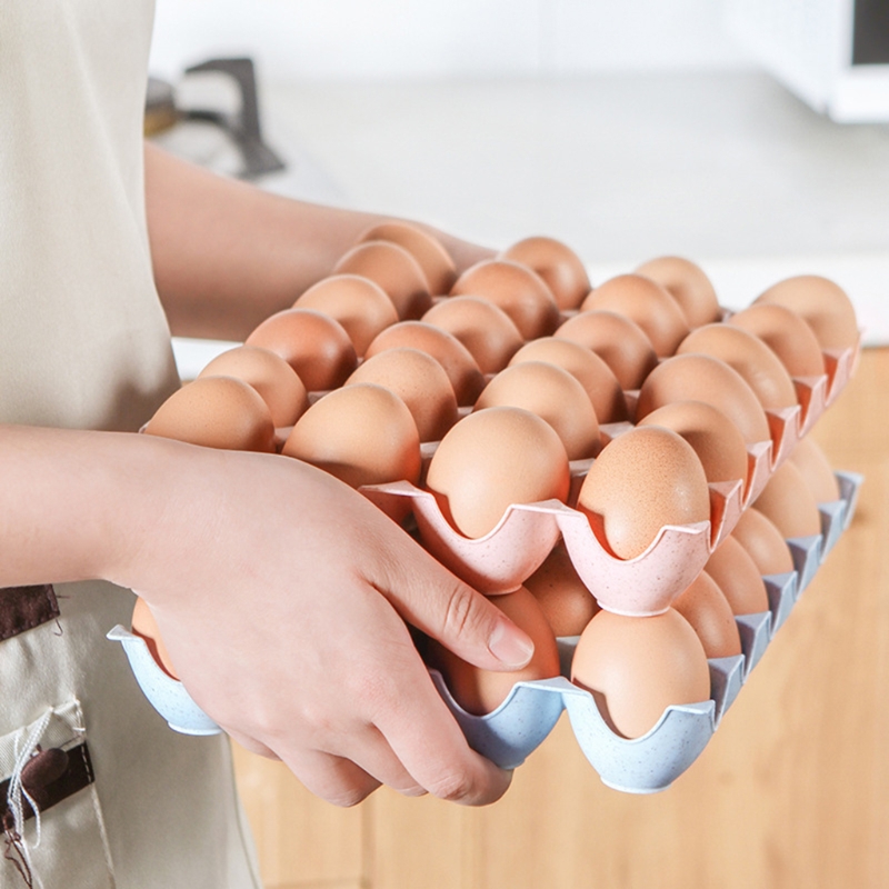 24 Egg Holder Wheat Fiber Tray