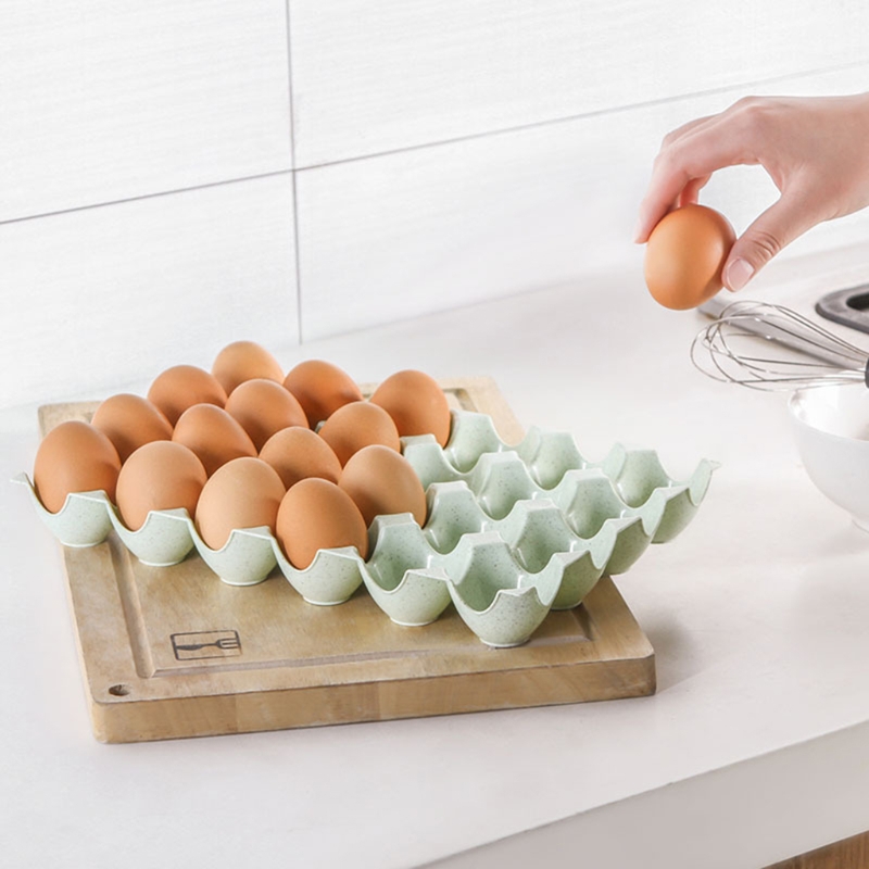 24 Egg Holder Wheat Fiber Tray