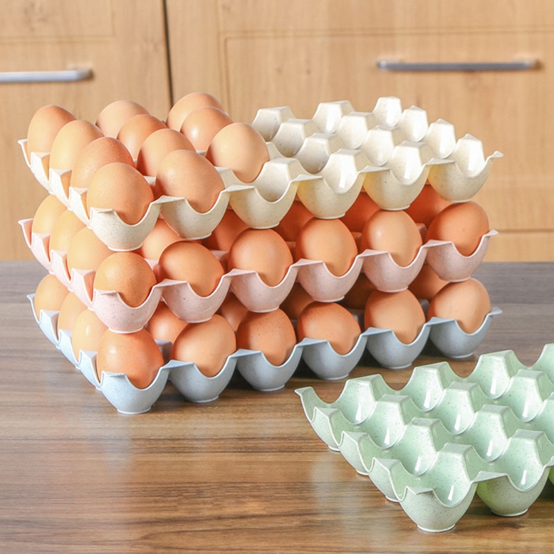 24 Egg Holder Wheat Fiber Tray