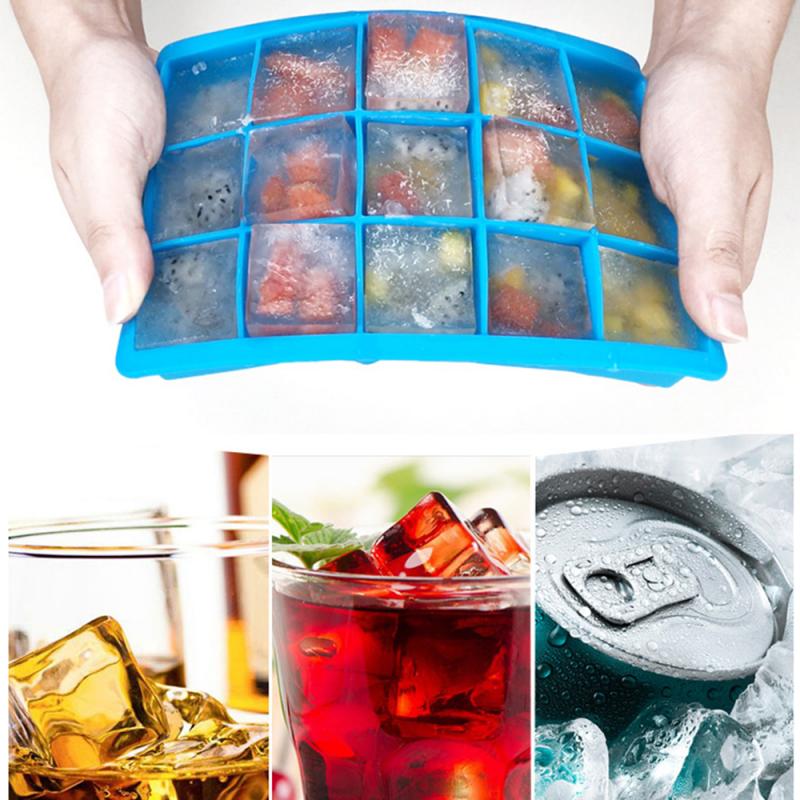 24 Grid Silicone Easy Release Ice Cube Tray 24 Grid Silicone Easy Release Ice Cube Tray