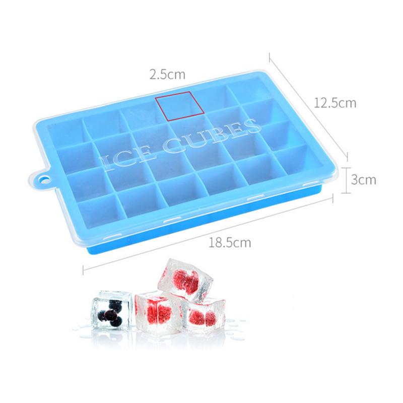 24 Grid Silicone Easy Release Ice Cube Tray 24 Grid Silicone Easy Release Ice Cube Tray