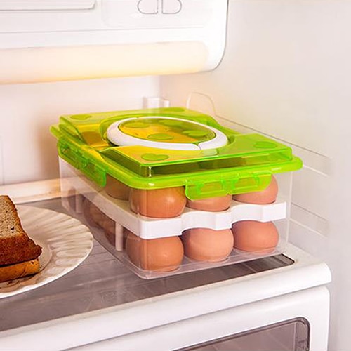 24 Grids Plastic Egg Container 24 Grids Plastic Egg Container