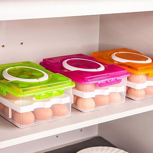 24 Grids Plastic Egg Container