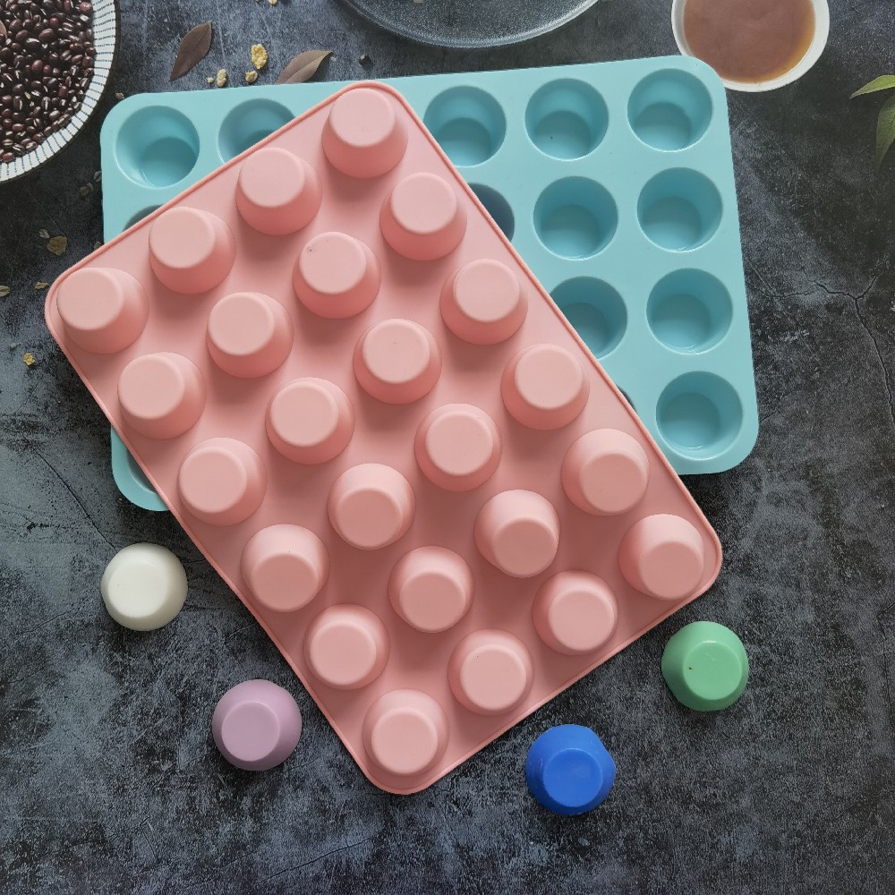 24 Holes Silicone Mini Muffin Pan