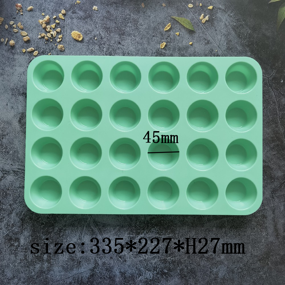 24 Holes Silicone Mini Muffin Pan 24 Holes Silicone Mini Muffin Pan