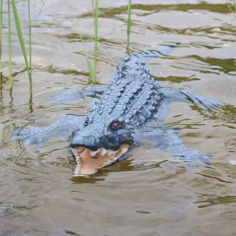 2.4G Electric Remote Control Crocodile Good Sealing Waterproof Swimming Pool RC Boat Toys for Children Summer Gift 2.4G Electric Remote Control Crocodile Good Sealing Waterproof Swimming Pool RC Boat Toys for Children Summer Gift