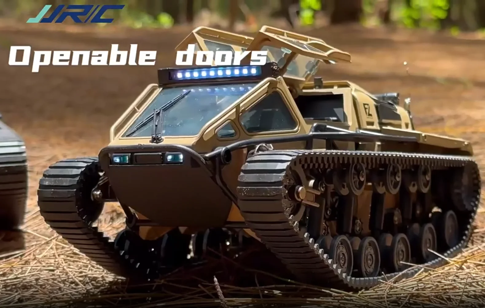 2.4G Full Scale Tracked Tank RC Car Model 360 Degree Rotation Drift Remote Control Off-Road Vehicle For Children Gift 2.4G Full Scale Tracked Tank RC Car Model 360 Degree Rotation Drift Remote Control Off-Road Vehicle For Children Gift