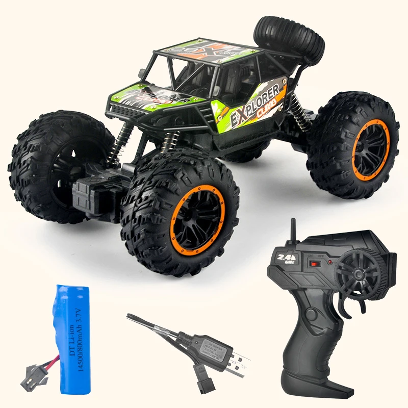 2.4G Model Remote Control Vehicle Toys Off-road Four-wheel Drive RC Climbing Car Toys Outdoor Vehicle Toy Gifts for