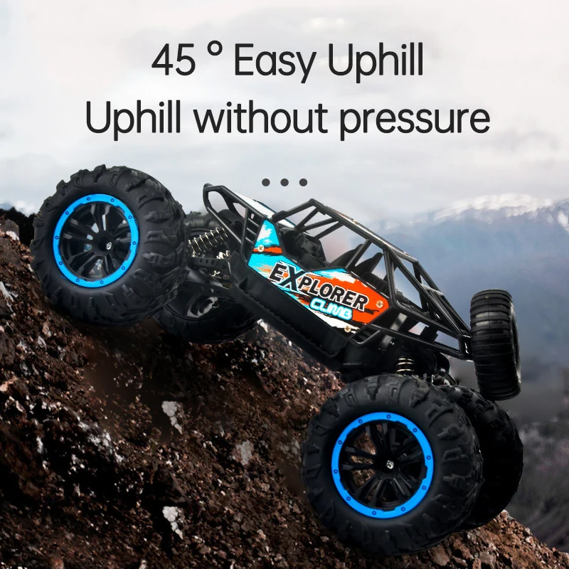 2.4G Model Remote Control Vehicle Toys Off-road Four-wheel Drive RC Climbing Car Toys Outdoor Vehicle Toy Gifts for