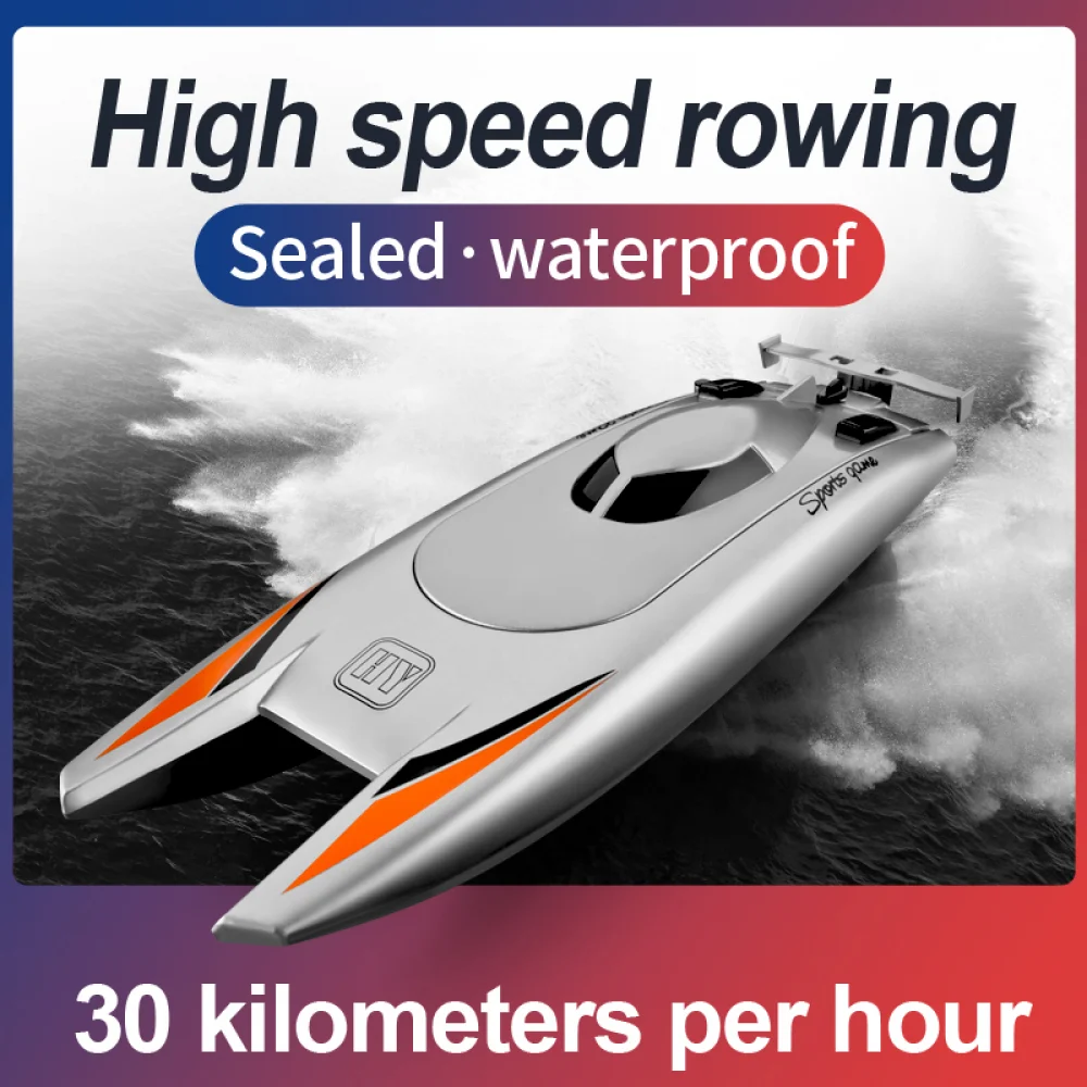 2.4G Radio Rc Boat 30Km/h Racing Boat High Speed Speedboat 20Mins Battery 2 Ch Dual Motor Waterproof Remote Control 2.4G Radio Rc Boat 30Km/h Racing Boat High Speed Speedboat 20Mins Battery 2 Ch Dual Motor Waterproof Remote Control