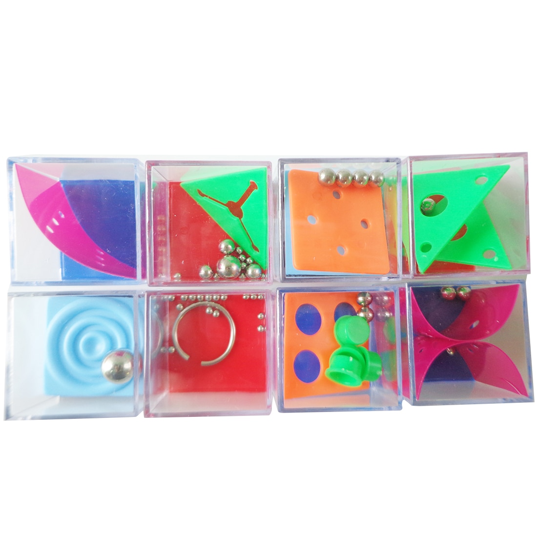 24pcs Brain Teaser Games Puzzle Cubes 24pcs Brain Teaser Games Puzzle Cubes