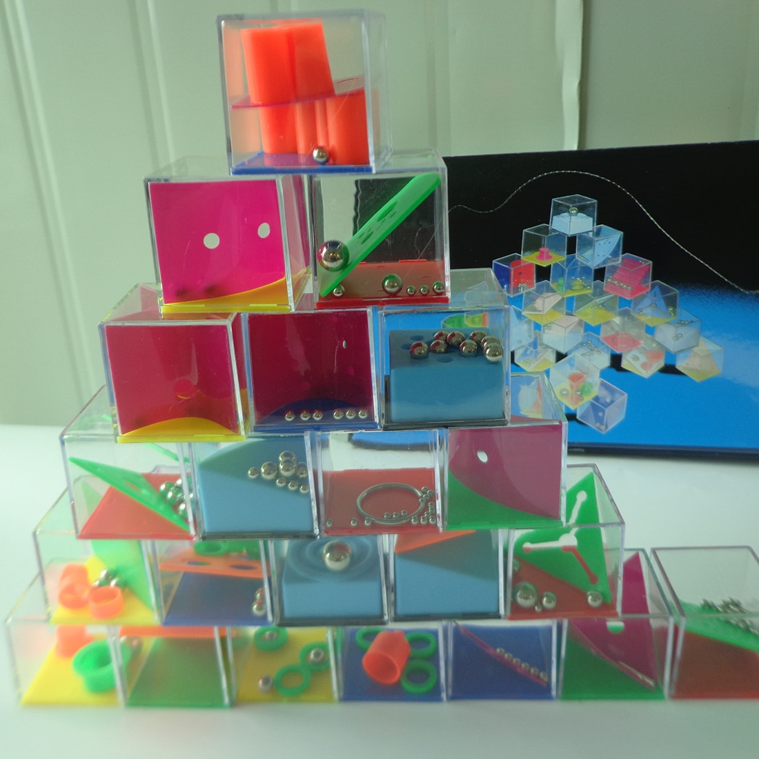 24pcs Brain Teaser Games Puzzle Cubes 24pcs Brain Teaser Games Puzzle Cubes