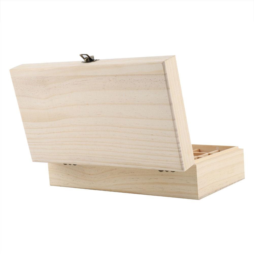 25 Grids Wooden Essential Oil Storage Box 25 Grids Wooden Essential Oil Storage Box
