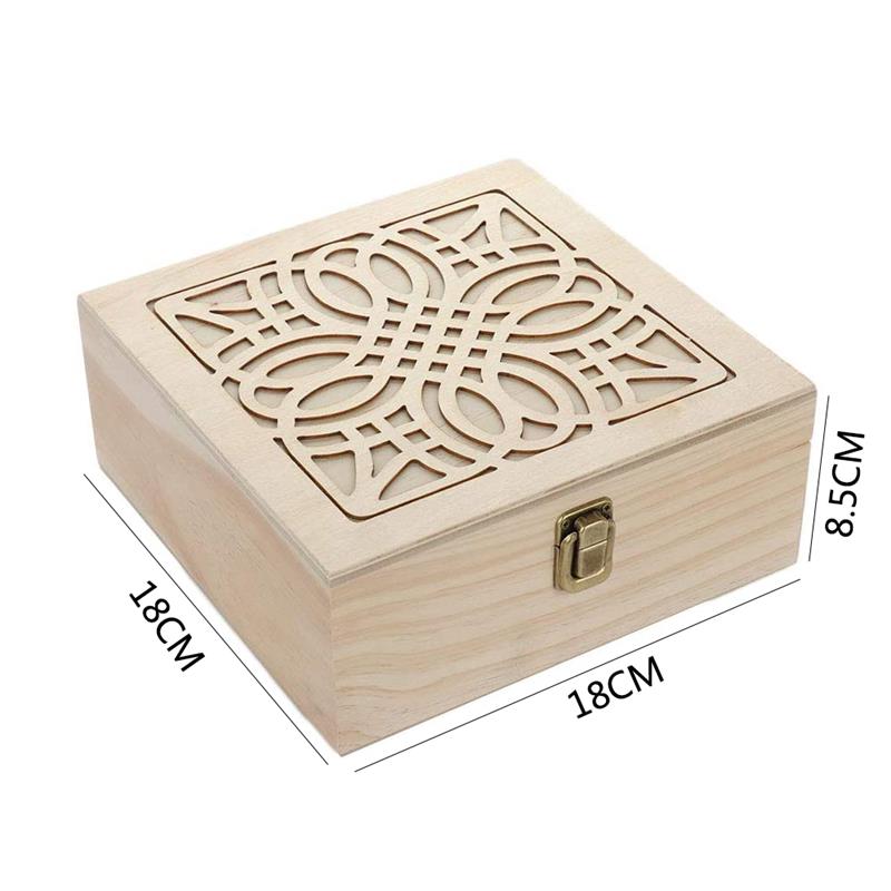 25 Slots Wooden Box for Essential Oils 25 Slots Wooden Box for Essential Oils