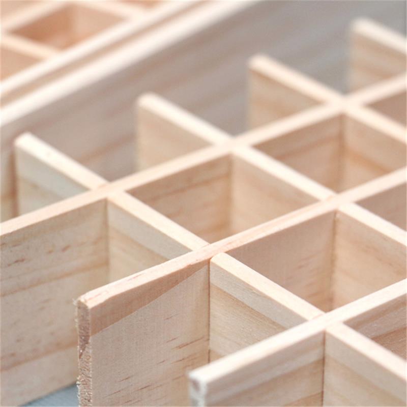 25 Slots Wooden Box for Essential Oils 25 Slots Wooden Box for Essential Oils