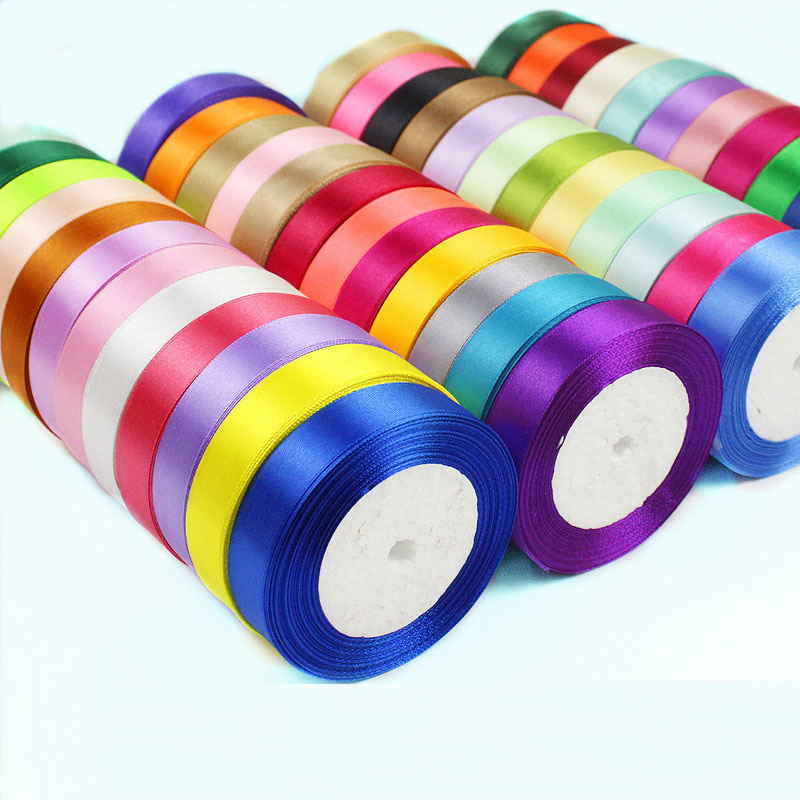 25 Yards DIY Satin Ribbon Roll 25 Yards DIY Satin Ribbon Roll