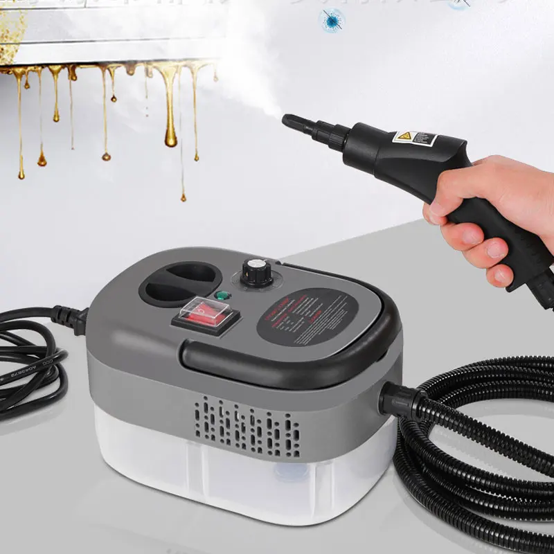 2500W High And Temperature Handheld Steam Cleaners Air Conditioner Kitchen Hood Car Steam Clean Machine Floor and More