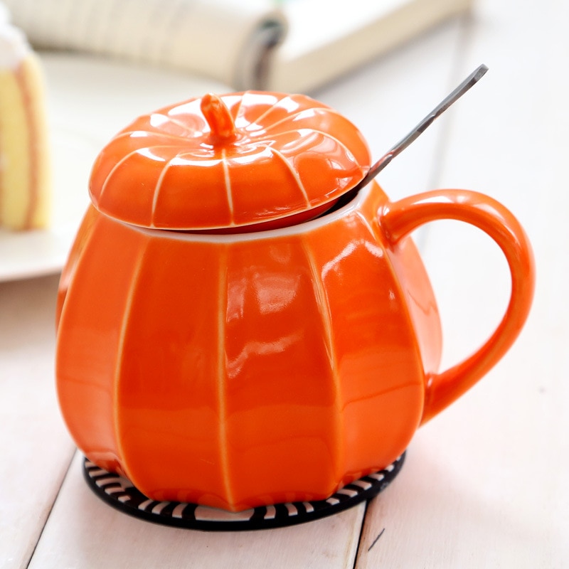 250ml Ceramic Pumpkin Shaped Mug 250ml Ceramic Pumpkin Shaped Mug