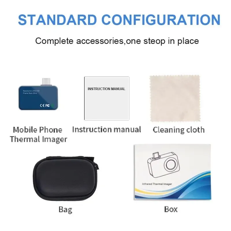 256*192 Android Type-C Thermal Imager 25Hz Mobile Thermal Imaging Camera for Solar Panel Power Device Fault Detect 256*192 Android Type-C Thermal Imager 25Hz Mobile Thermal Imaging Camera for Solar Panel Power Device Fault Detect