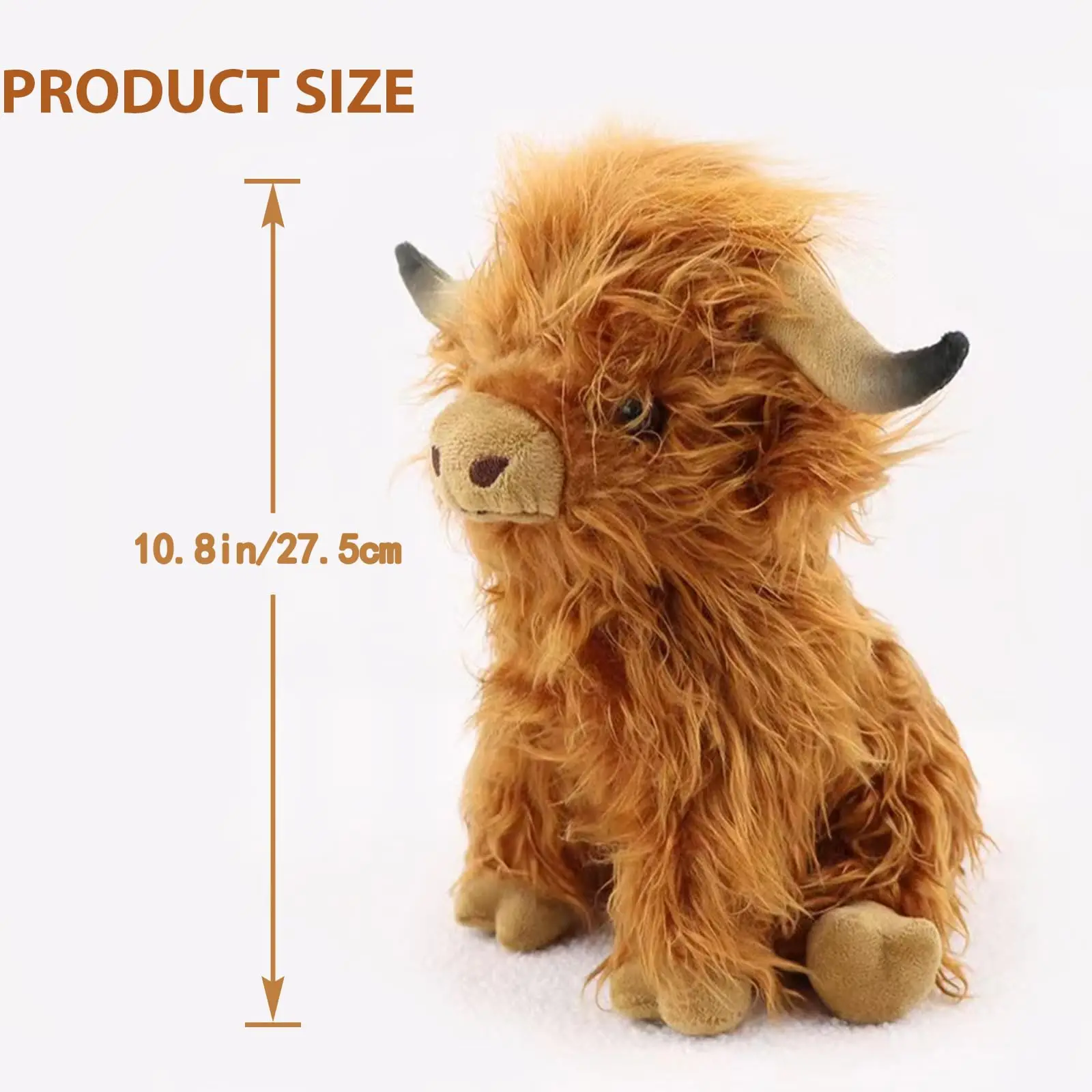 25cm Simulation Highland Cow Plush Animal Doll Soft Stuffed Highland Cow Plush Toy Kawaii Kids Baby Gifts Toy Home Room 25cm Simulation Highland Cow Plush Animal Doll Soft Stuffed Highland Cow Plush Toy Kawaii Kids Baby Gifts Toy Home Room