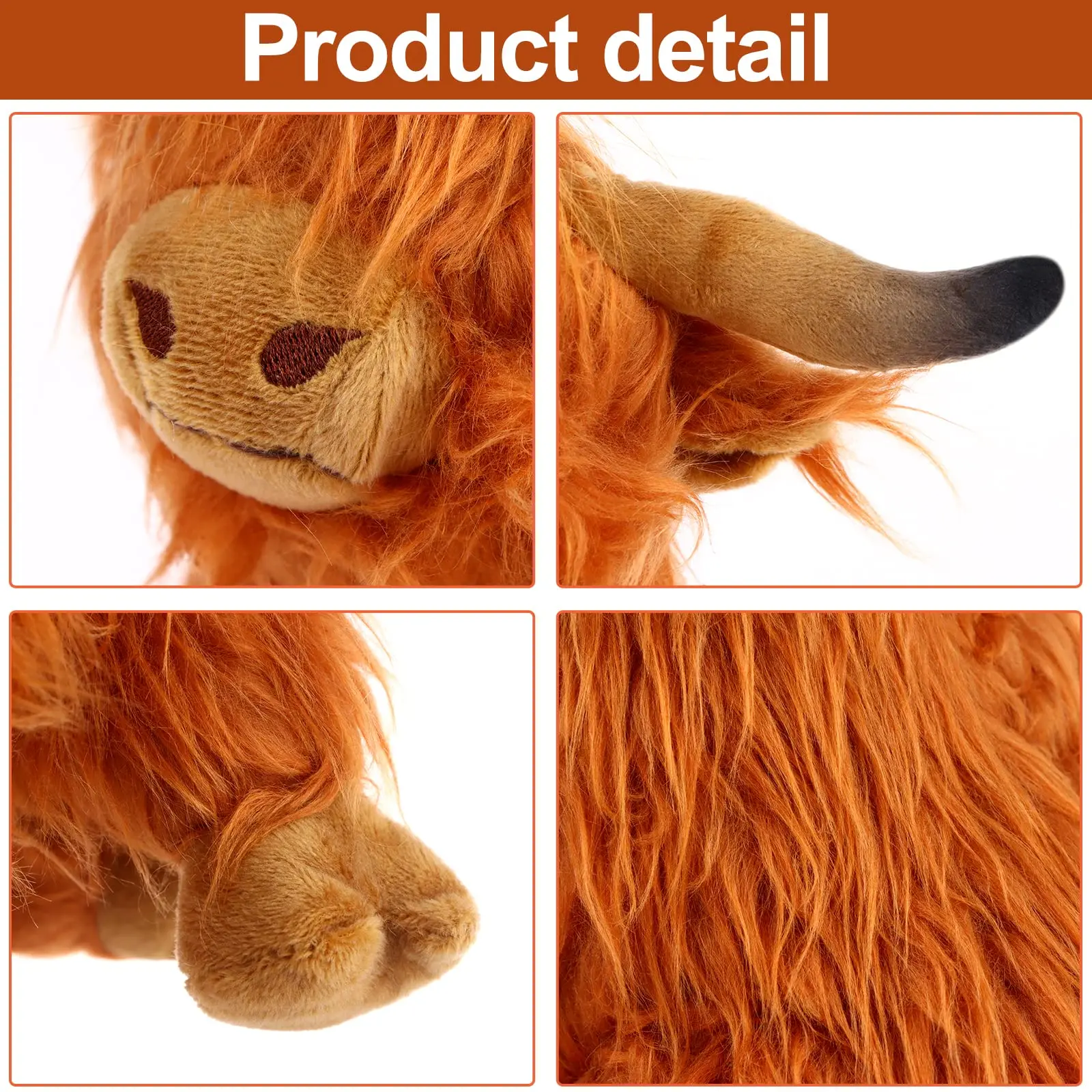 25cm Simulation Highland Cow Plush Animal Doll Soft Stuffed Highland Cow Plush Toy Kawaii Kids Baby Gifts Toy Home Room 25cm Simulation Highland Cow Plush Animal Doll Soft Stuffed Highland Cow Plush Toy Kawaii Kids Baby Gifts Toy Home Room