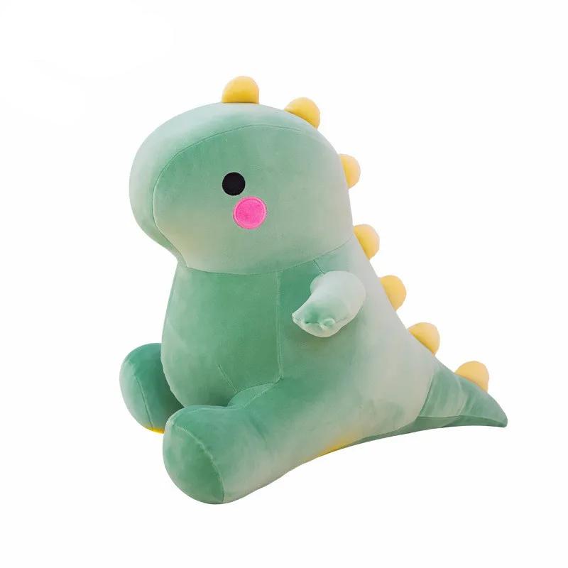 25cm Super Soft Lovely Dinosaur Plush Doll Cartoon Stuffed Animal Dino Toy for Kids Baby Hug Doll Sleep Pillow Home