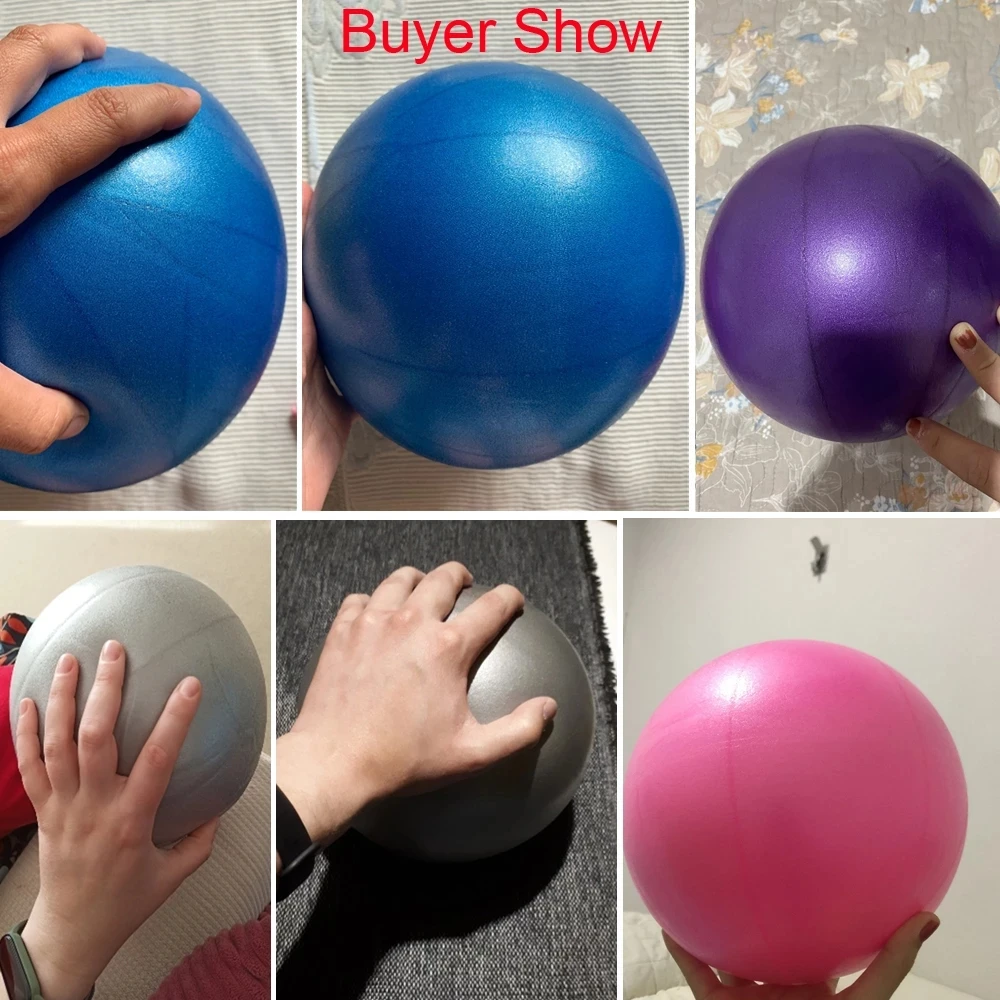 25cm Yoga Ball Exercise Gymnastic Fitness Pilates Ball Balance Exercise Gym Fitness Yoga Core Ball Indoor Training Yoga