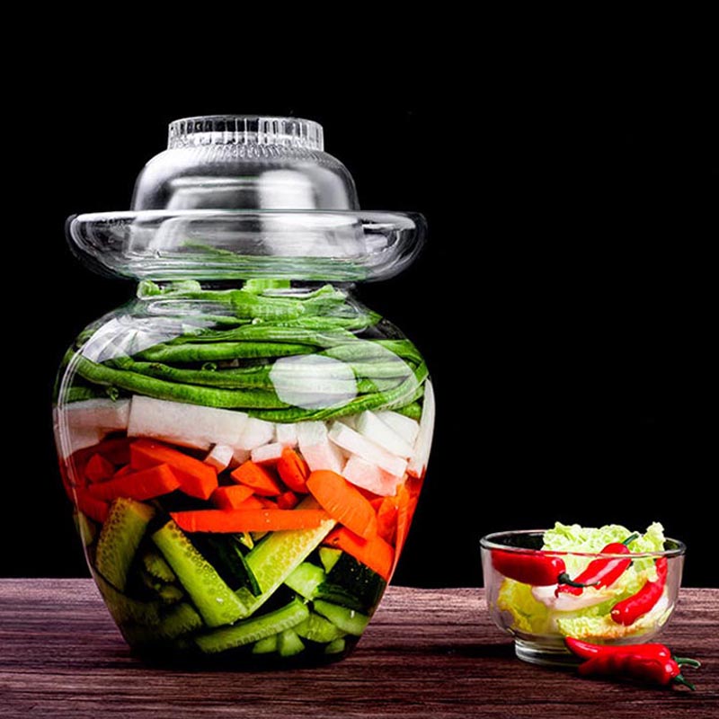 2.5KG Pickling Glass Fermenting Jar 2.5KG Pickling Glass Fermenting Jar