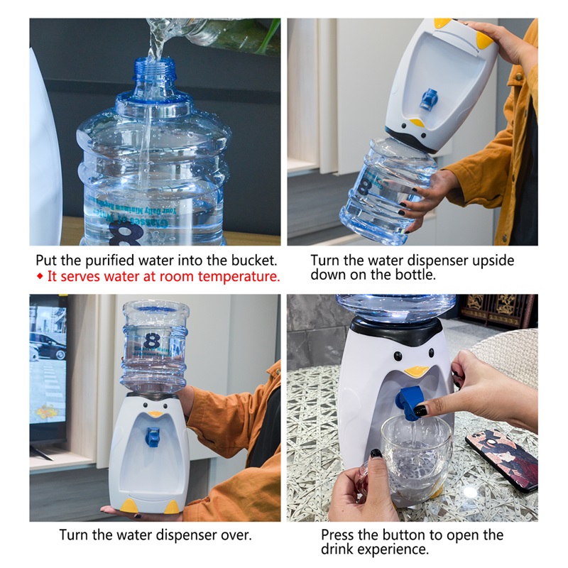 2.5L Portable Penguin Water Dispenser 2.5L Portable Penguin Water Dispenser