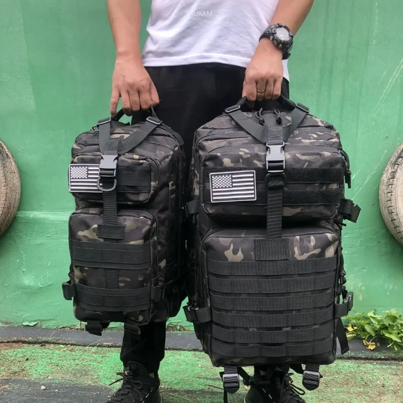 25L/50L 1000D Nylon Waterproof Trekking Fishing Hunting Bag Backpack Outdoor Rucksacks Tactical Sports Camping Hiking 25L/50L 1000D Nylon Waterproof Trekking Fishing Hunting Bag Backpack Outdoor Rucksacks Tactical Sports Camping Hiking