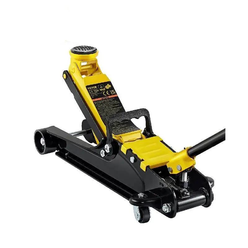 2.5T Floor Hydraulic Jack Pneumatic Low Profile Floor Jack Heavy-Duty Steel Racing Floor Jack with Single Piston Lift
