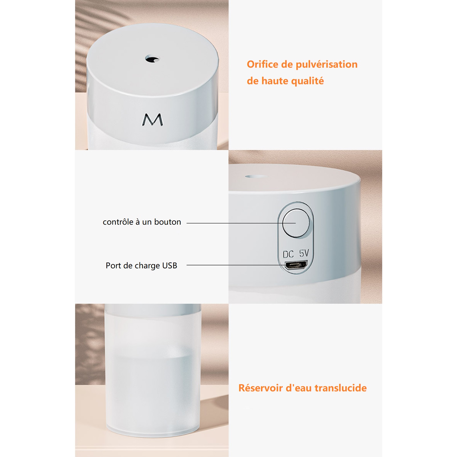 260ML Air Humidifier Ultrasonic Mini Aromatherapy Diffuser Portable Sprayer USB Essential Oil Atomizer LED Lamp for 260ML Air Humidifier Ultrasonic Mini Aromatherapy Diffuser Portable Sprayer USB Essential Oil Atomizer LED Lamp for