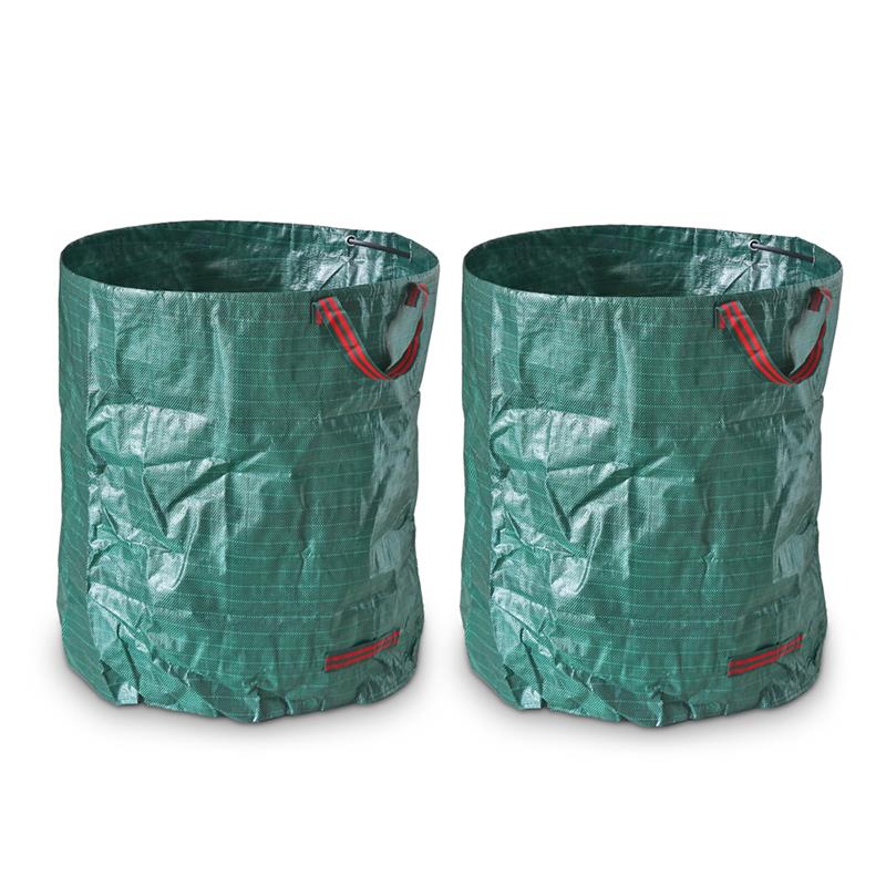 270-Liter Collapsible Garden Waste Bag (Set of 2) 270-Liter Collapsible Garden Waste Bag (Set of 2)