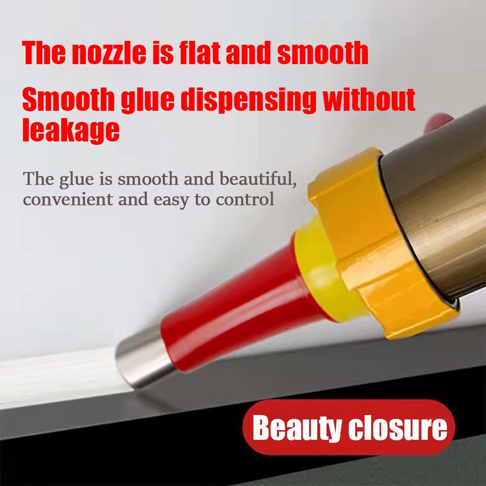 27pcs Stainless Steel Caulk Nozzle Applicator With Base Caulking Finisher Sealant Finishing Tool Kitchen Bathroom Sink