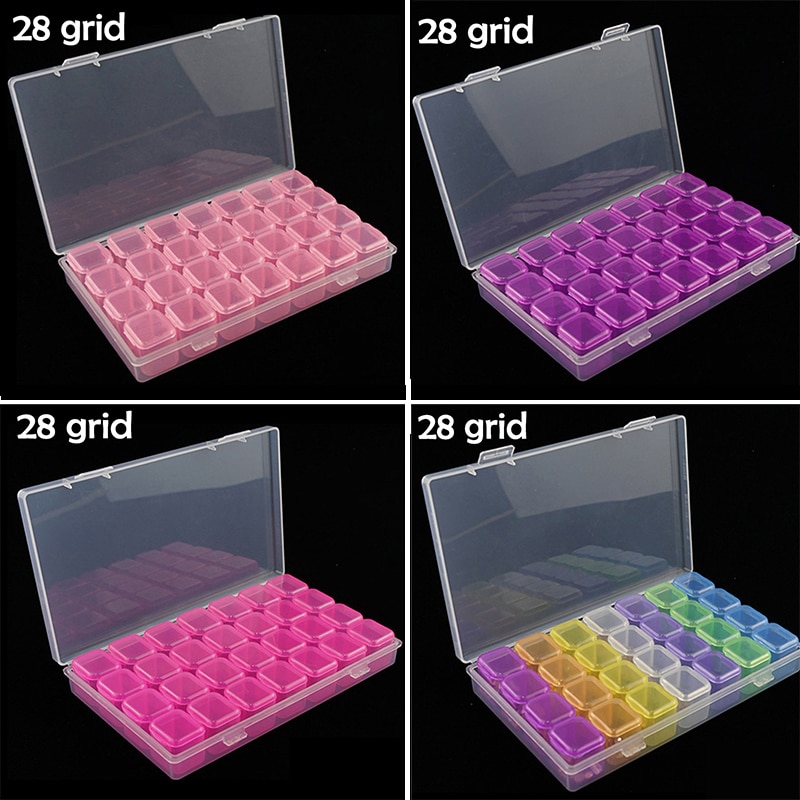 28 Grid Diamond Painting Storage Box 28 Grid Diamond Painting Storage Box