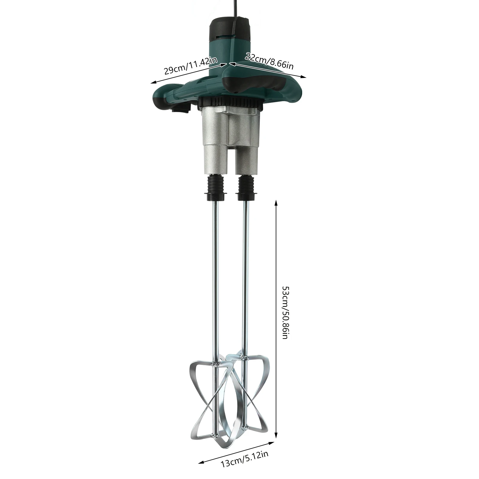 2800W Handheld Paint and Mortar Stirrer Corded Electric 2-Gear Concrete Mixer 6 Speeds Optional Red/Green US/EU 2800W Handheld Paint and Mortar Stirrer Corded Electric 2-Gear Concrete Mixer 6 Speeds Optional Red/Green US/EU