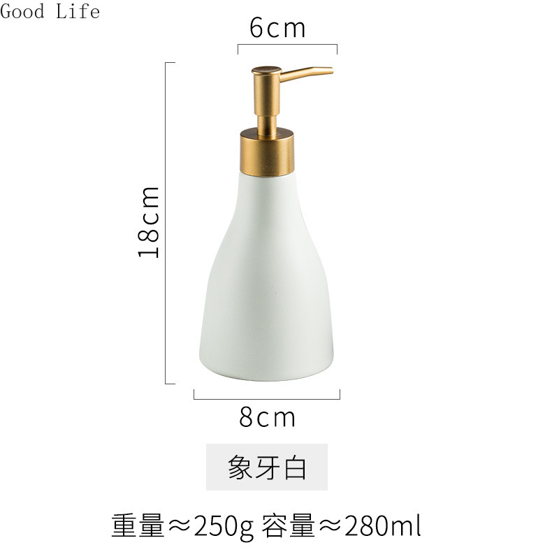 280ml Ceramic Hand Wash Dispenser 280ml Ceramic Hand Wash Dispenser