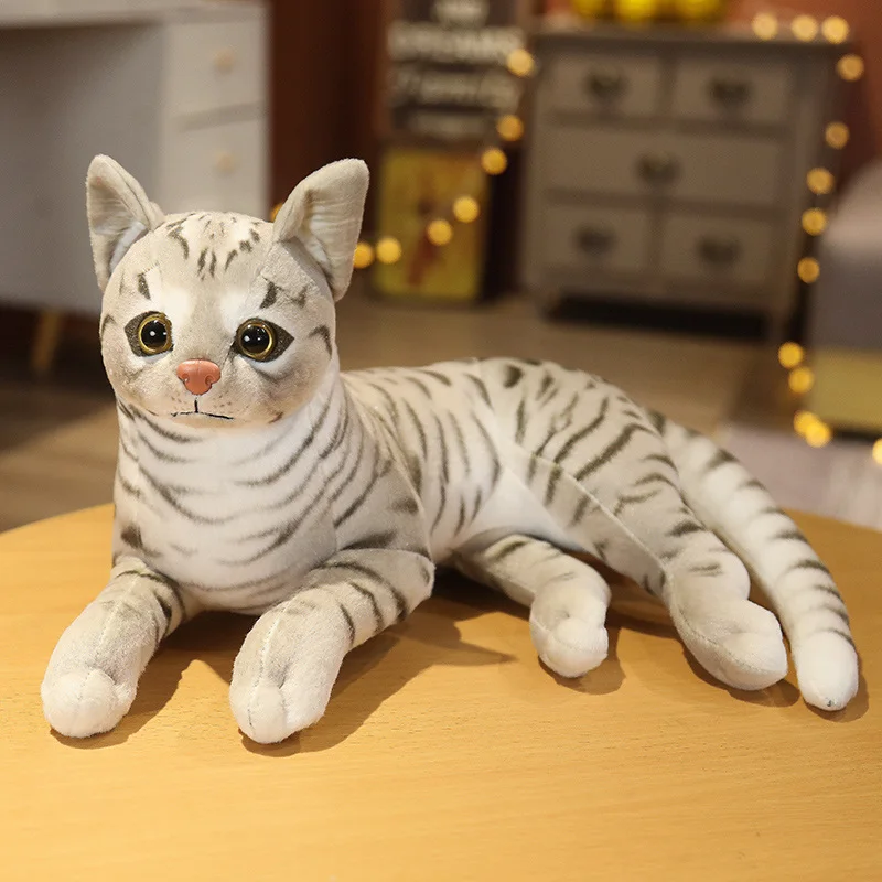 29cm Simulation American Shorthai Siamese Cat Plush Stuffed Lifelike Doll Animal Pet Toys 29cm Simulation American Shorthai Siamese Cat Plush Stuffed Lifelike Doll Animal Pet Toys