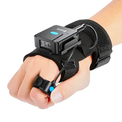 2D Bluetooth Barcode Scanner Left and Right Hand Glove Wearable Scanner Patable 1D QR Finger Bar Code Reader Wireless 2D Bluetooth Barcode Scanner Left and Right Hand Glove Wearable Scanner Patable 1D QR Finger Bar Code Reader Wireless