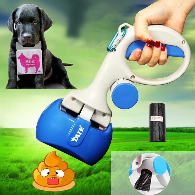 2in1 Dog Poop Scooper Bag Holder