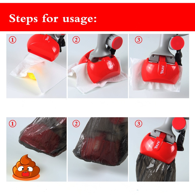 2in1 Dog Poop Scooper Bag Holder 2in1 Dog Poop Scooper Bag Holder