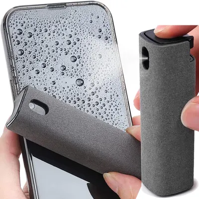 2in1 Microfiber Screen Cleaner Spray Bottle Set Mobile Phone Ipad Computer Microfiber Cloth Wipe Iphone Cleaning 2in1 Microfiber Screen Cleaner Spray Bottle Set Mobile Phone Ipad Computer Microfiber Cloth Wipe Iphone Cleaning