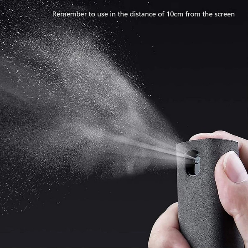 2in1 Microfiber Screen Cleaner Spray Bottle Set Mobile Phone Ipad Computer Microfiber Cloth Wipe Iphone Cleaning 2in1 Microfiber Screen Cleaner Spray Bottle Set Mobile Phone Ipad Computer Microfiber Cloth Wipe Iphone Cleaning