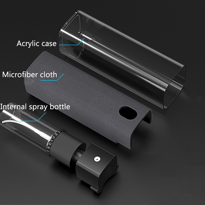 2in1 Microfiber Screen Cleaner Spray Bottle Set Mobile Phone Ipad Computer Microfiber Cloth Wipe Iphone Cleaning 2in1 Microfiber Screen Cleaner Spray Bottle Set Mobile Phone Ipad Computer Microfiber Cloth Wipe Iphone Cleaning